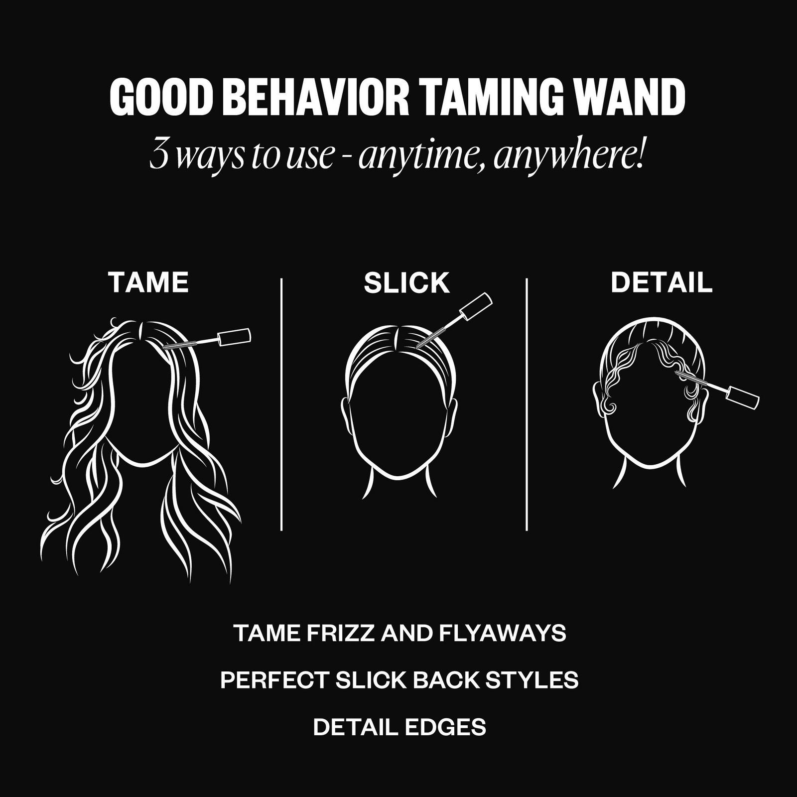Good Behavior Frizz & Flyaway Hair Taming Wand