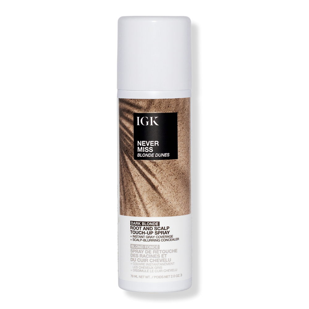 Igk Never Miss Root And Scalp Touch-up Spray - Blonde Dunes
