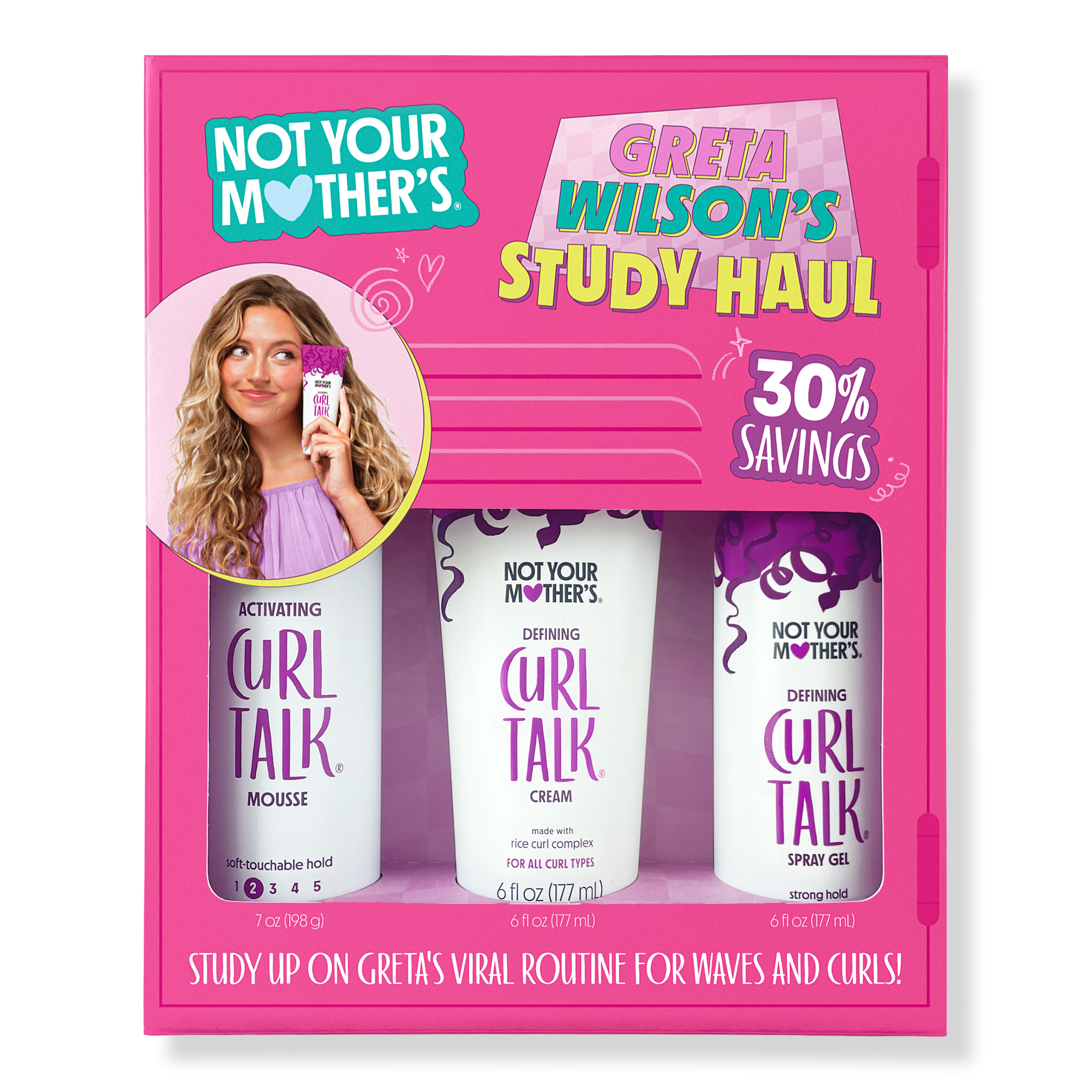 Not Your Mother's Greta's Back to School Curl Talk Kit #1