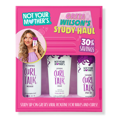 Not Your Mother's Greta's Back to School Curl Talk Kit