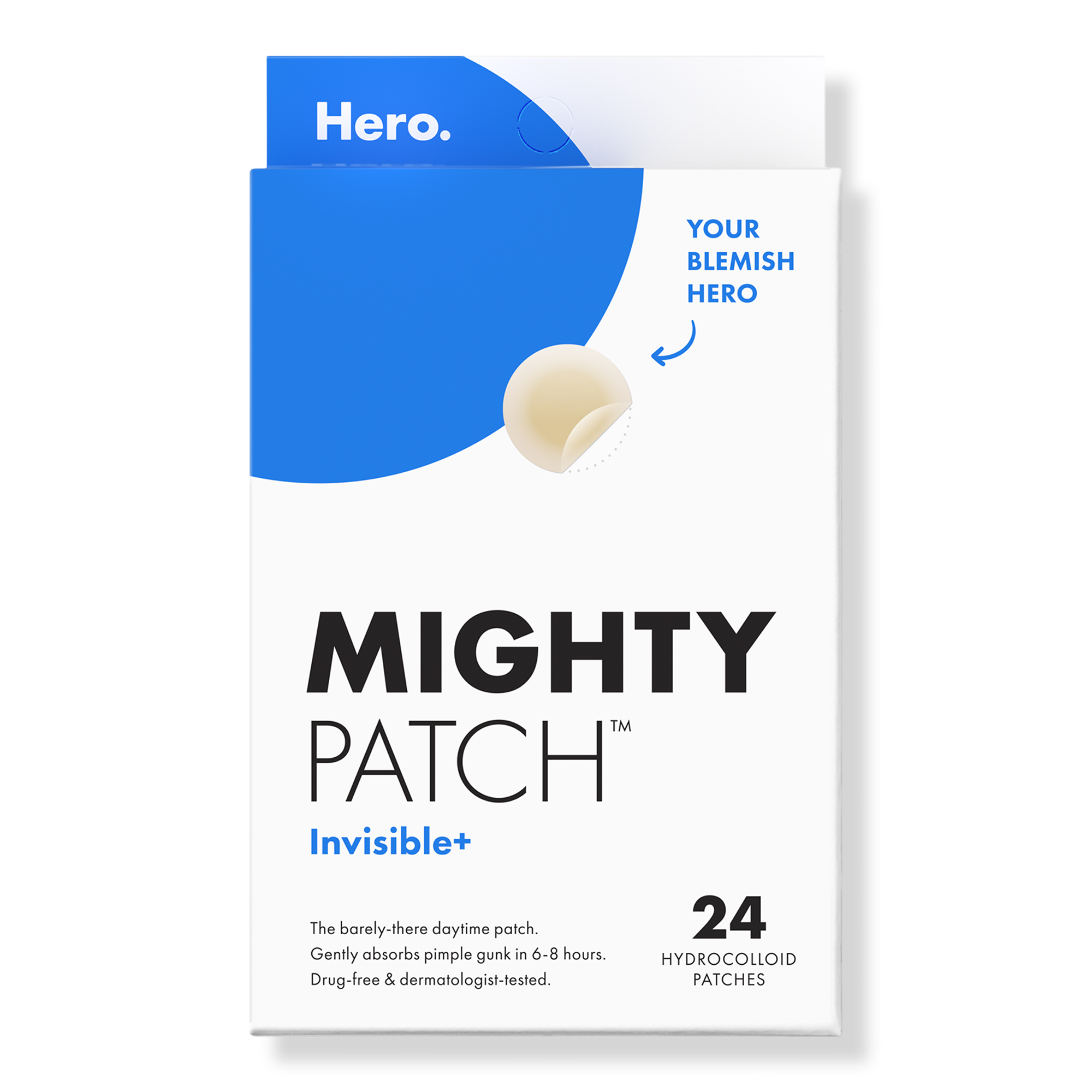 Hero Cosmetics Mighty Patch Invisible+ Daytime Hydrocolloid Acne Pimple Patches #1