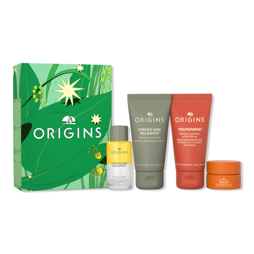 Origins Cleanse & Glow Essentials  Most Loved Gift Set