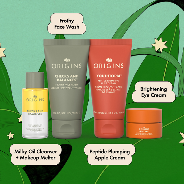 Origins Cleanse & Glow Essentials Origins Most Loved Gift Set #3