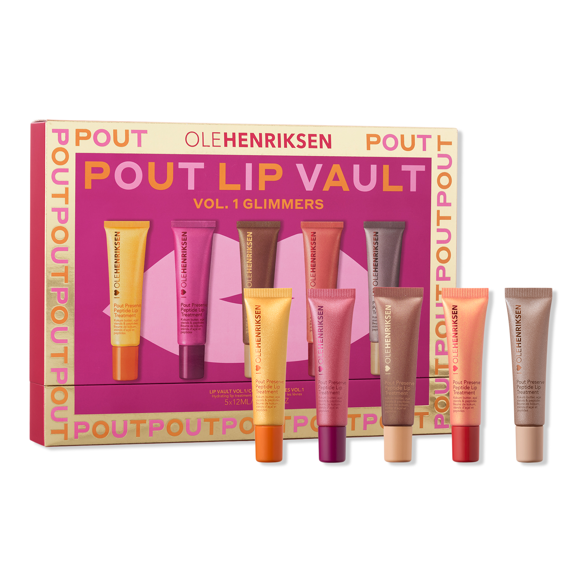 OLEHENRIKSEN Pout Preserve Peptide Lip Treatment Glimmer Vault Vol. 1 #1