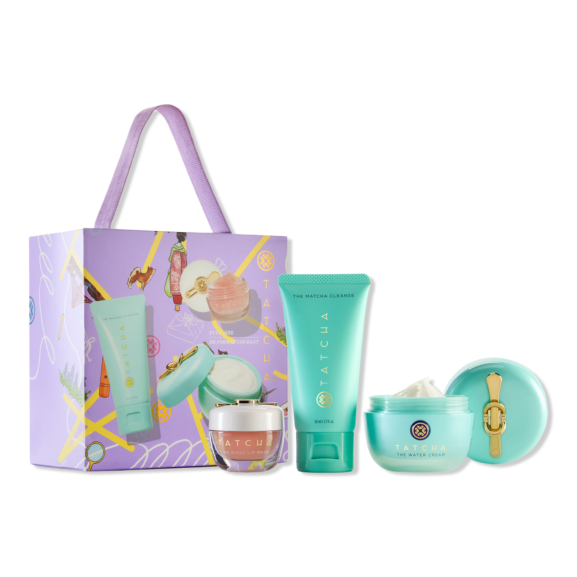 TATCHA Pure Pores, Plump Lips Set #1