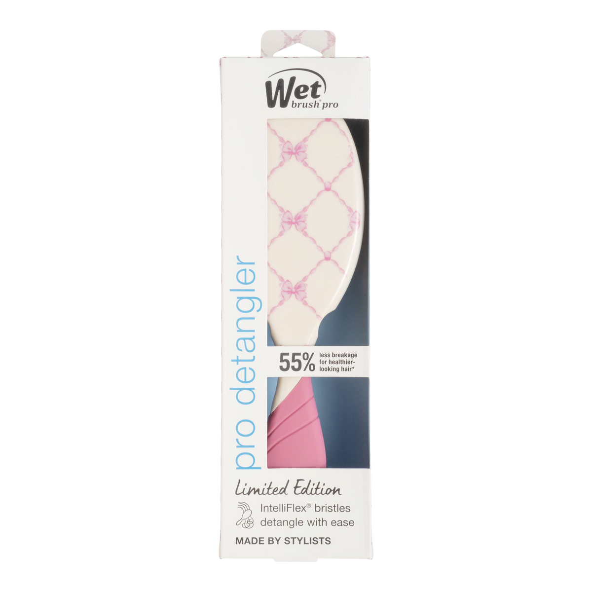 Pro Detangler Hairbrush - Bows on Bows