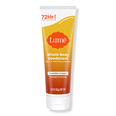 Lume Whole Body Deodorant Invisible Cream Tube