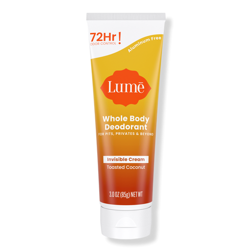 Whole Body Deodorant Invisible Cream Tube - Toasted Coconut