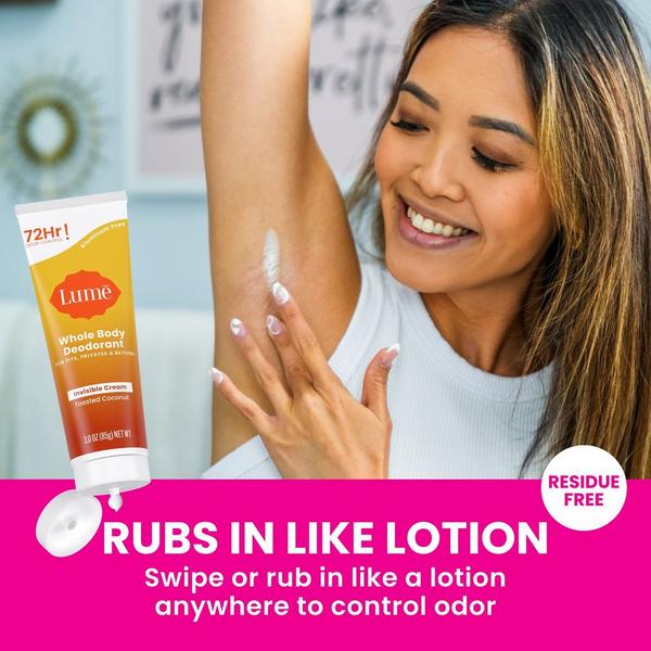 Lume Whole Body Deodorant Invisible Cream Tube #6