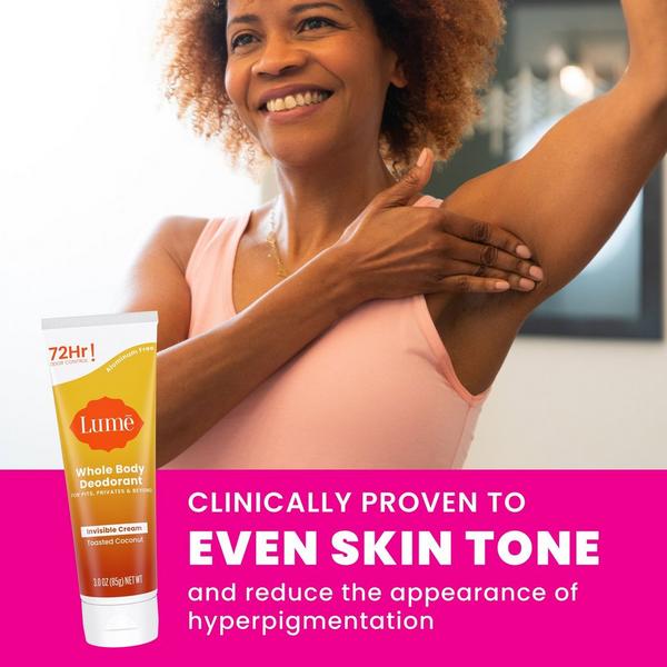 Lume Whole Body Deodorant Invisible Cream Tube #7