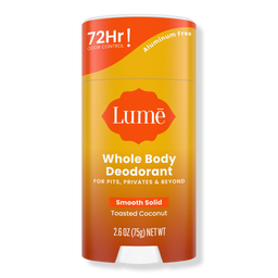 Lume Whole Body Deodorant Smooth Solid - Toasted Coconut