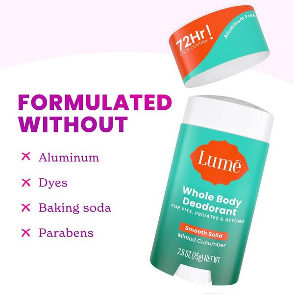Lume Whole Body Deodorant Smooth Solid #4