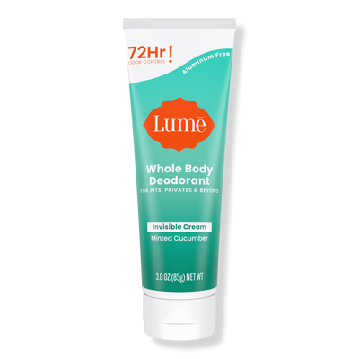 Lume Whole Body Deodorant Invisible Cream Tube