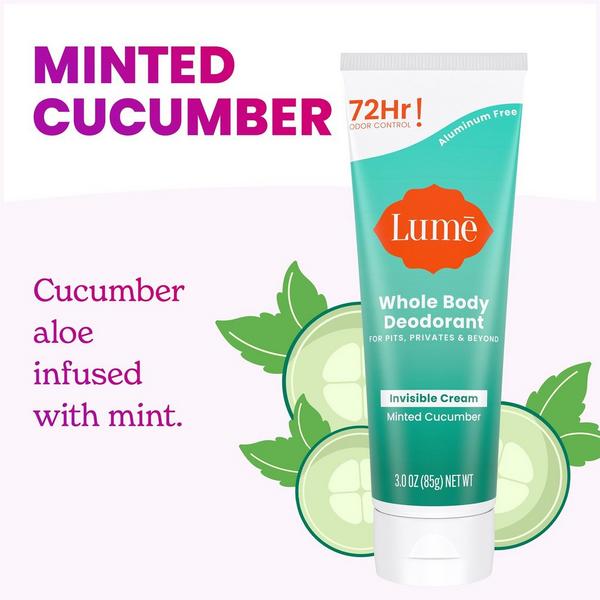 Lume Whole Body Deodorant Invisible Cream Tube #2