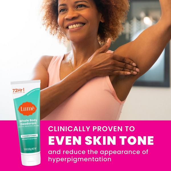 Lume Whole Body Deodorant Invisible Cream Tube #7