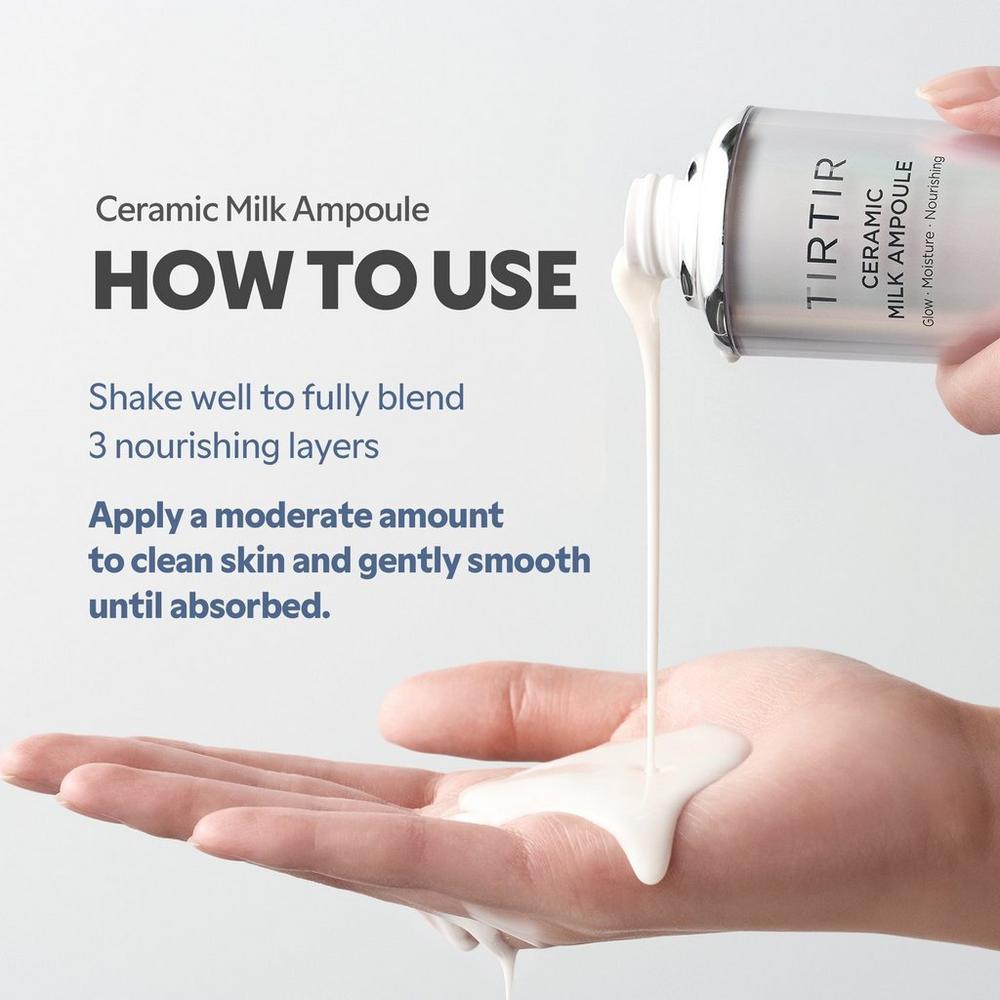 Ceramic Milk Ampoule