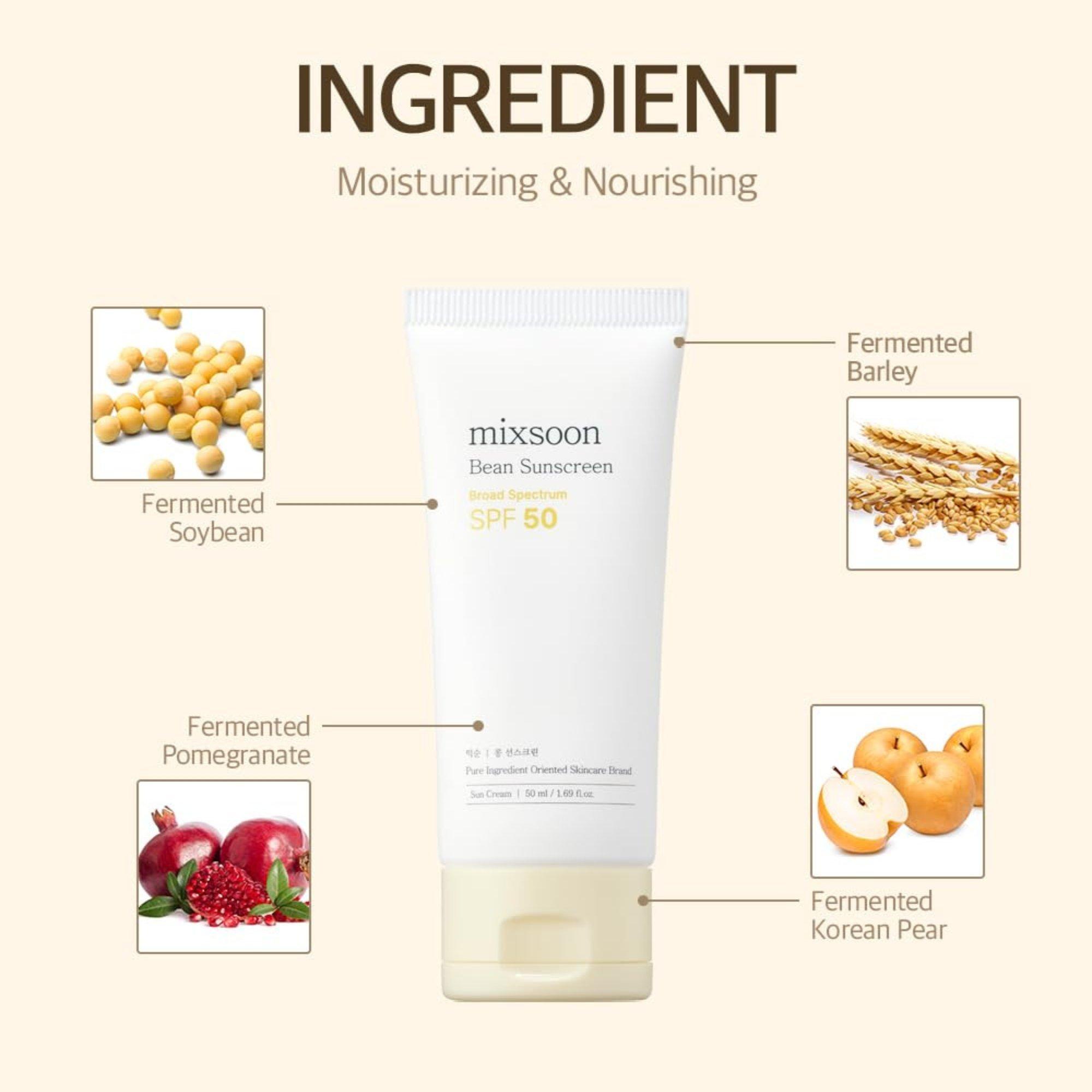 Увлажняющее солнцезащитное средство Mixsoon Bean SPF 50 — фото 4