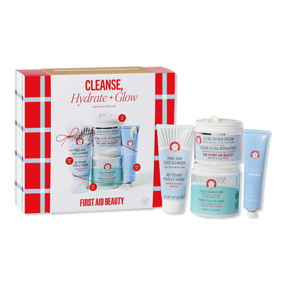 First Aid Beauty Clean, Hydrated + Glowy Daily Essentials Set