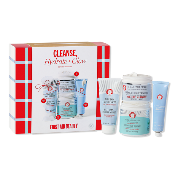 First Aid Beauty Clean, Hydrated + Glowy Daily Essentials Set #1