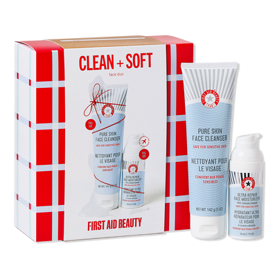 First Aid Beauty Clean + Soft Face Duo