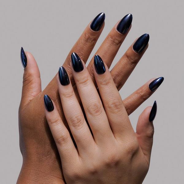Glamnetic Black Metal Press-On Nails #6
