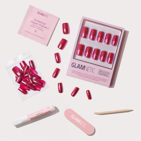 Glamnetic Pink Alloy Press-On Nails #2
