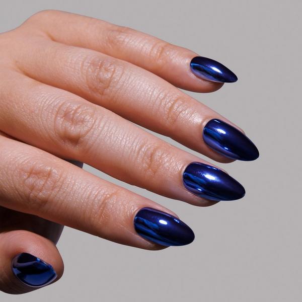 Glamnetic Blue Steel Press-On Nails #5