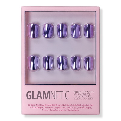 Glamnetic Lilac Steel Press-On Nails