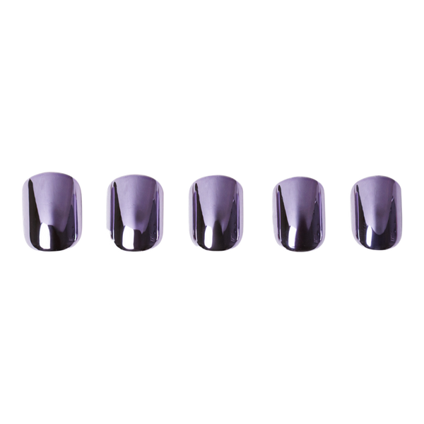 Glamnetic Lilac Steel Press-On Nails #3