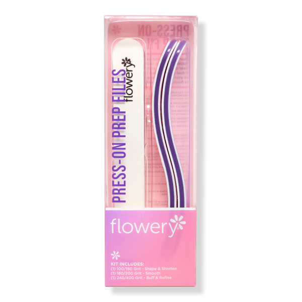 Flowery Press-On Prep Files #1