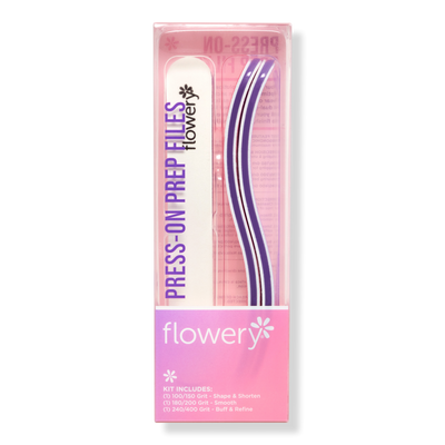 Flowery Press-On Prep Files