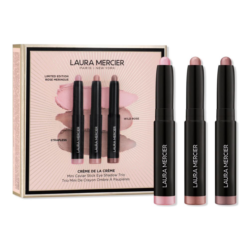 Laura Mercier Creme De La Creme Mini Caviar Stick Eye Shadow Trio