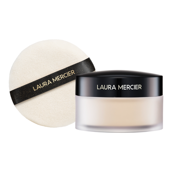 Laura Mercier Indulgent Icons Translucent Loose Setting Powder Ultra-Blur & Velour Puff Set #8