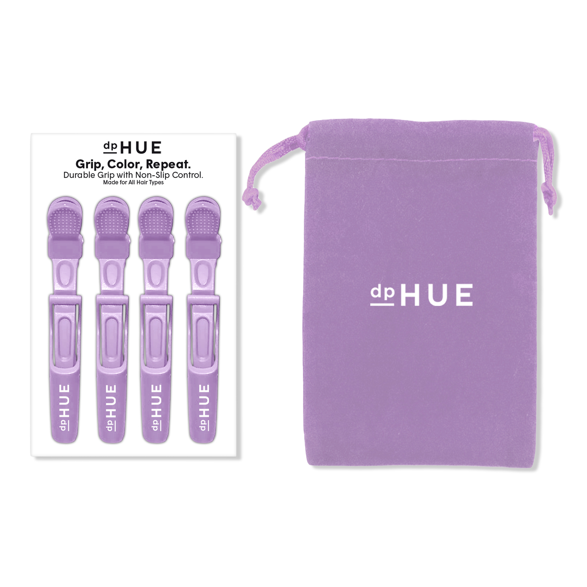 dpHUE Free 4pk Alligator Hair Clips with $45 brand purchase #1