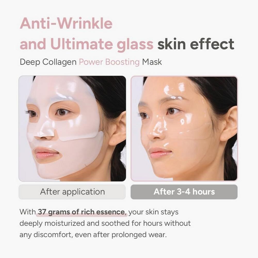 Deep Collagen Power Boosting Overnight Sheet Mask