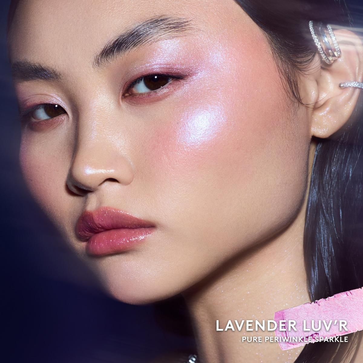 Diamond Bomb All-Over Diamond Veil - LAVENDER LUV'R
