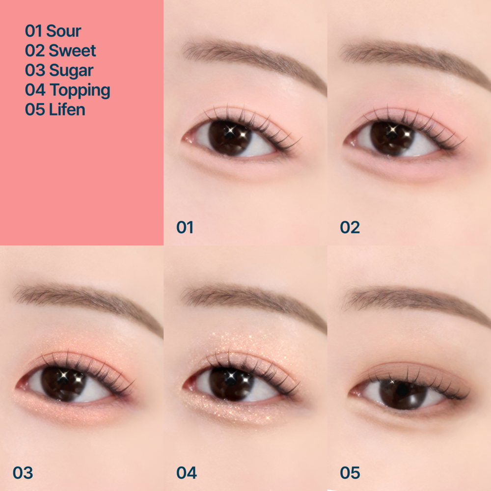 Pocket Eyeshadow Palette - EP02 YOGURT PEACH