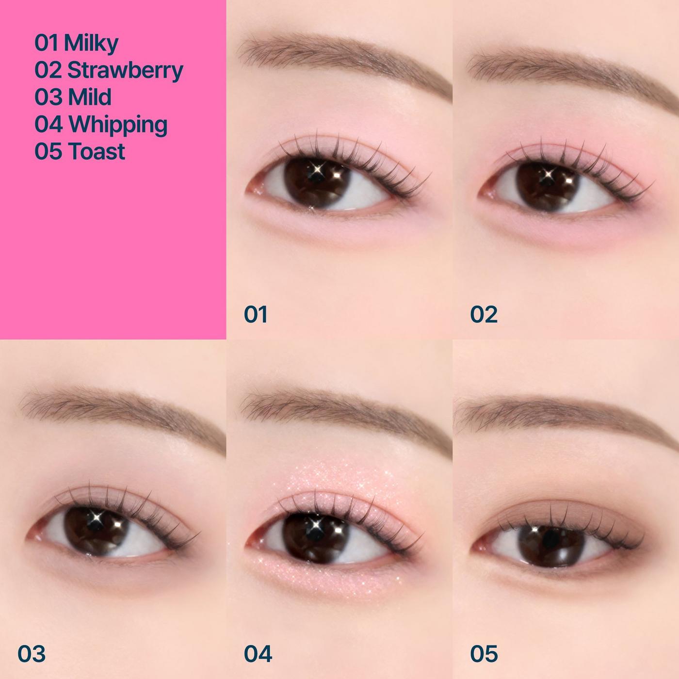 Pocket Eyeshadow Palette - EP03 STRAWBERRY WHIP