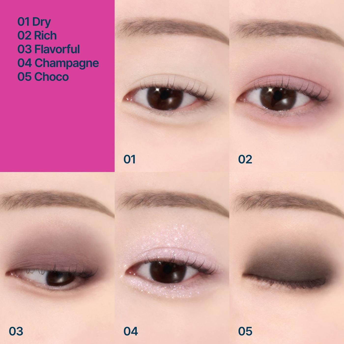 Pocket Eyeshadow Palette - EP05 GRAPE BONBON