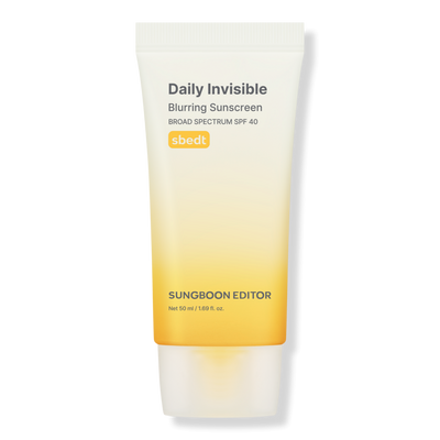 SUNGBOON EDITOR Daily Invisible Blurring Sunscreen SPF 40