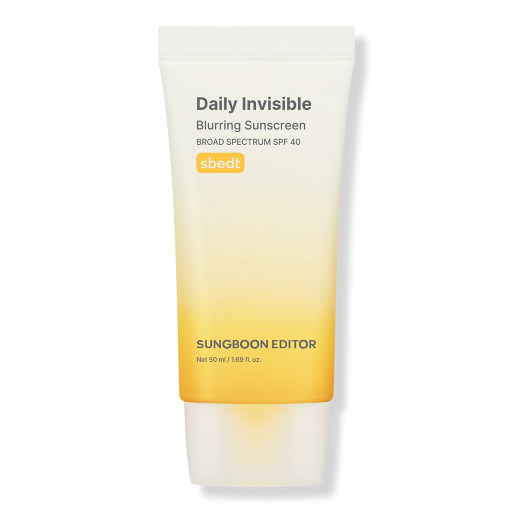 Sungboon Editor Daily Invisible Blurring Sunscreen Spf 40 In Transparent