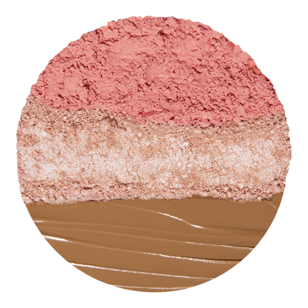 Kaja Play Bento Cream Bronzer, Powder Blush & Highlighter Trio #2
