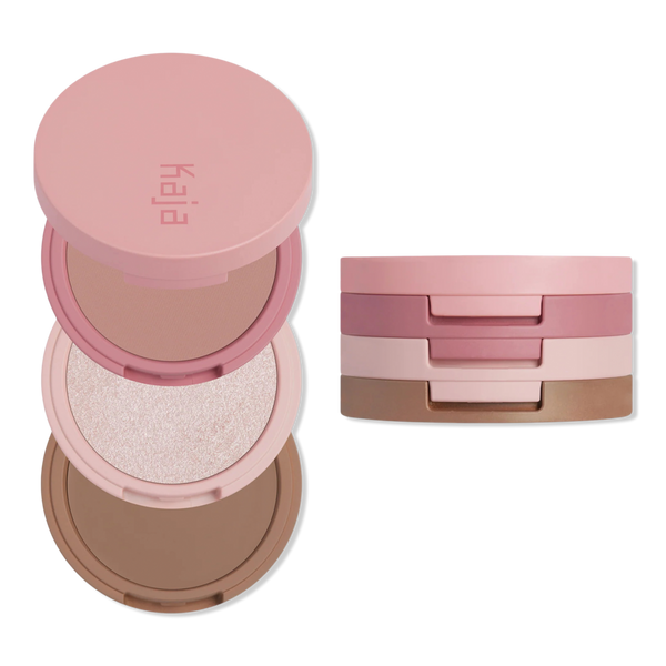 Kaja Play Bento Cream Bronzer, Powder Blush & Highlighter Trio #1