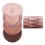 Kaja Beauty Bento Stacked Eyeshadow Trio - Chocolate Dahlia