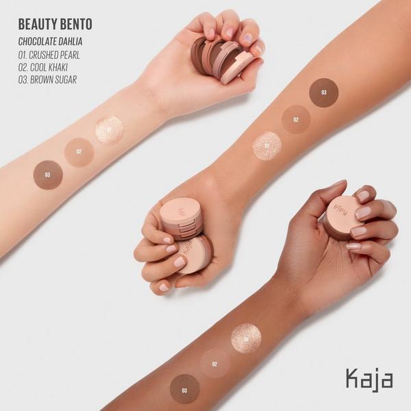 Kaja Beauty Bento Stacked Eyeshadow Trio #4