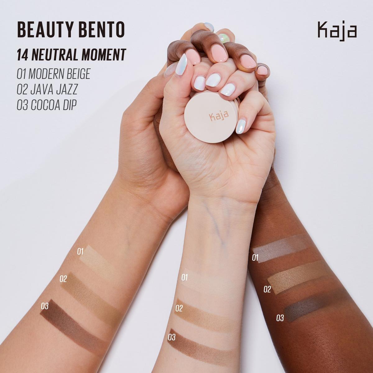 Beauty Bento Stacked Eyeshadow Trio - Neutral Moment