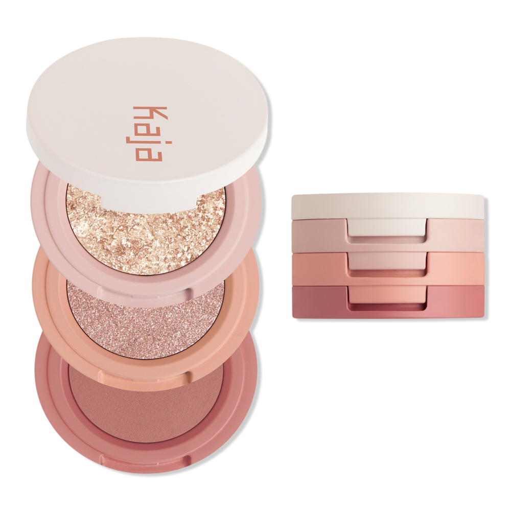 Kaja Beauty Bento Stacked Eyeshadow Trio - Peach Madeline
