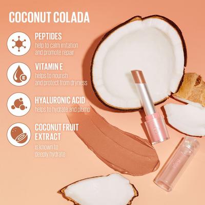 Juicy Glass Instant Hydrating & Plumping Lip Balm - Coconut Colada