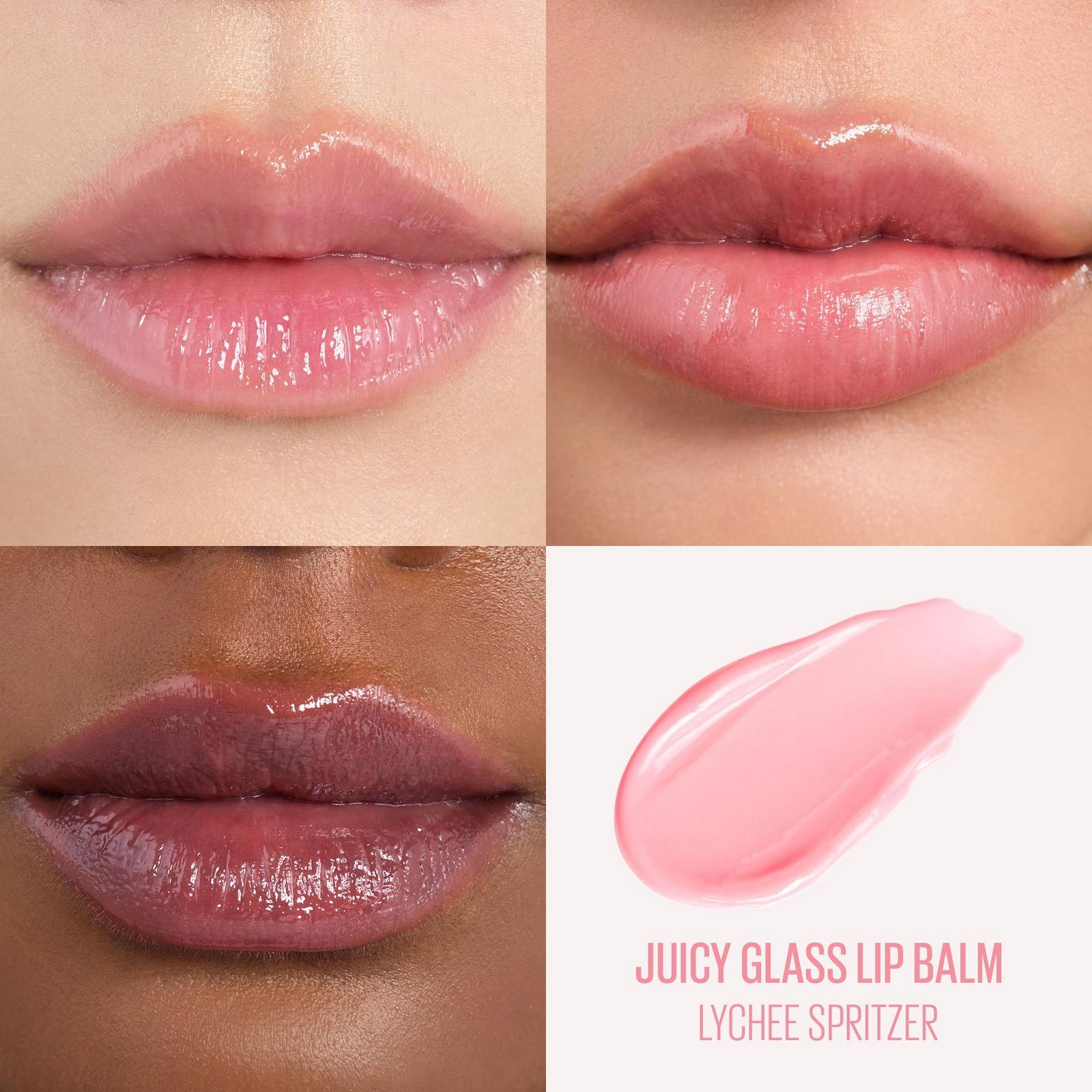 Juicy Glass Instant Hydrating & Plumping Lip Balm - Lychee Spritzer