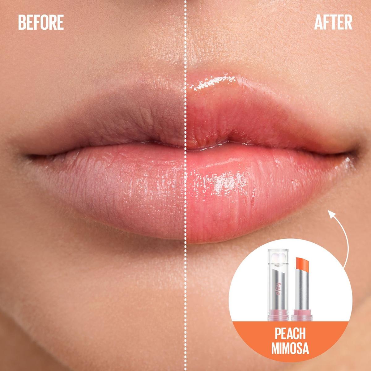 Juicy Glass Instant Hydrating & Plumping Lip Balm - Peach Mimosa